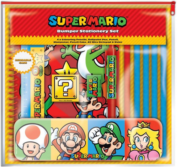 Super Mario - Schreibwaren-Set