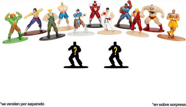 Street Fighter - Nano Action Figur - Blind Bag