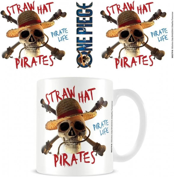 One Piece - Live Action Strohhut Schädel - Tasse