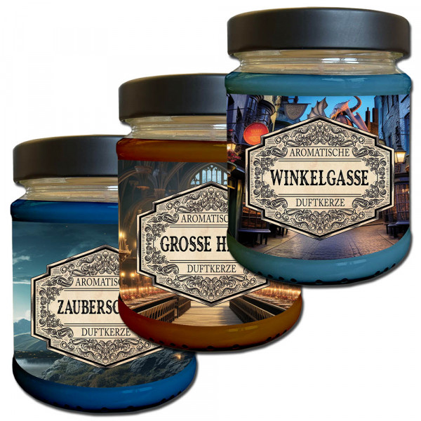 Magisches 3er Duftkerzen Bundle - Fantasy Scents