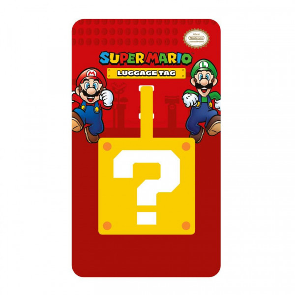 Super Mario - Fragezeichen-Block Kofferanhänger