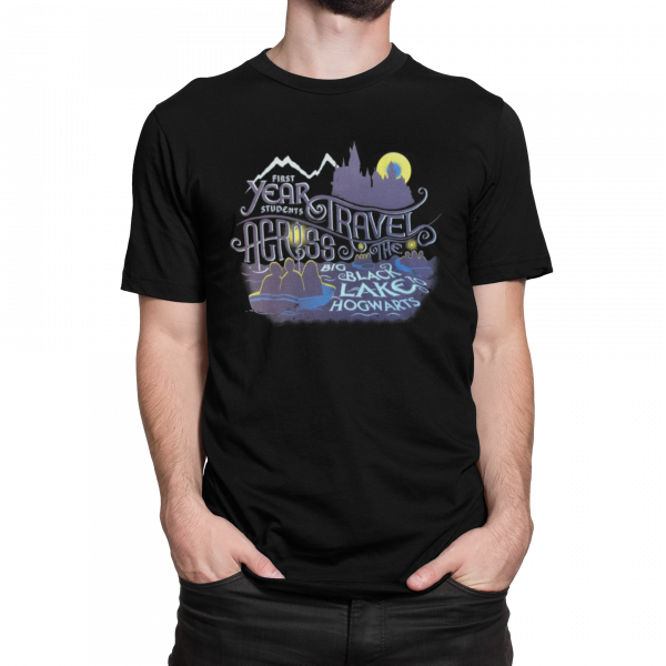 Harry Potter - Big Black Lake T-Shirt Größe L