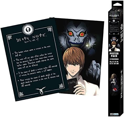 Death Note - 2 Mini Poster Light &amp; Death Note