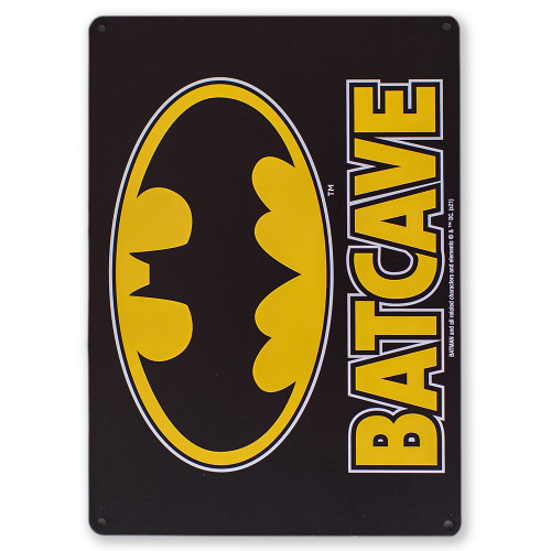 DC Comcis - Batman - Blechschild Batcave