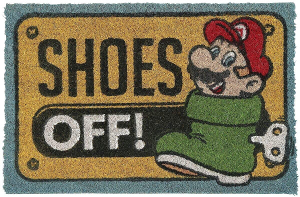 Nintendo - Super Mario Shoes OFF - Fußmatte