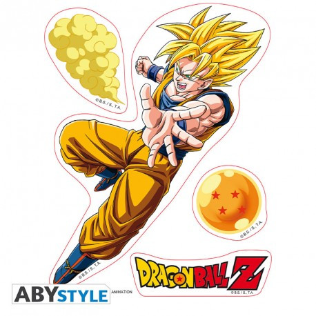 Dragon Ball - Stickerbogen - Goku-Vegeta