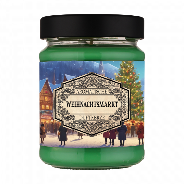 Duftkerze Weihnachtsmarkt - Fantasy Scents